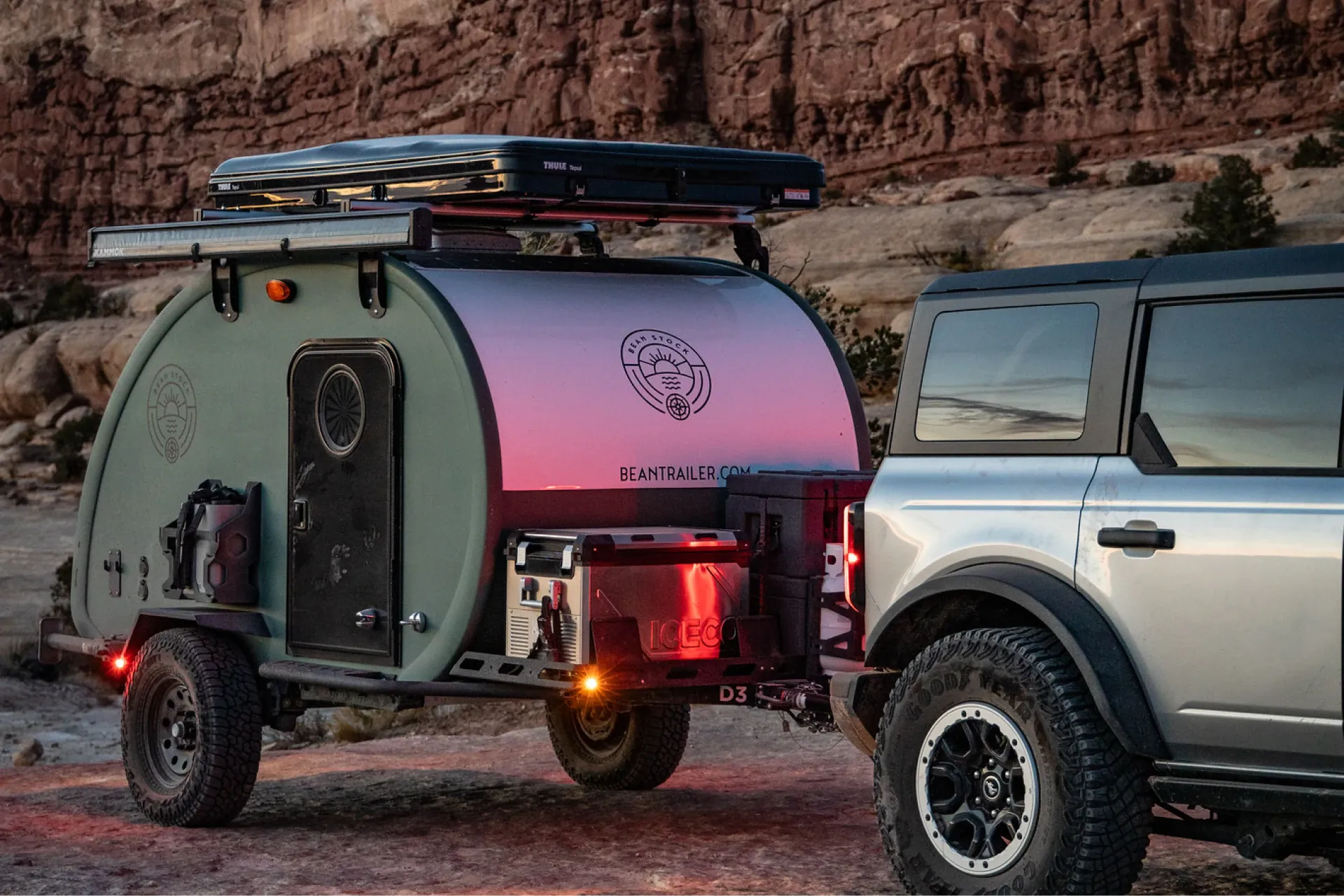 Kammok Crosswing Awning for Rivian R1T / R1S