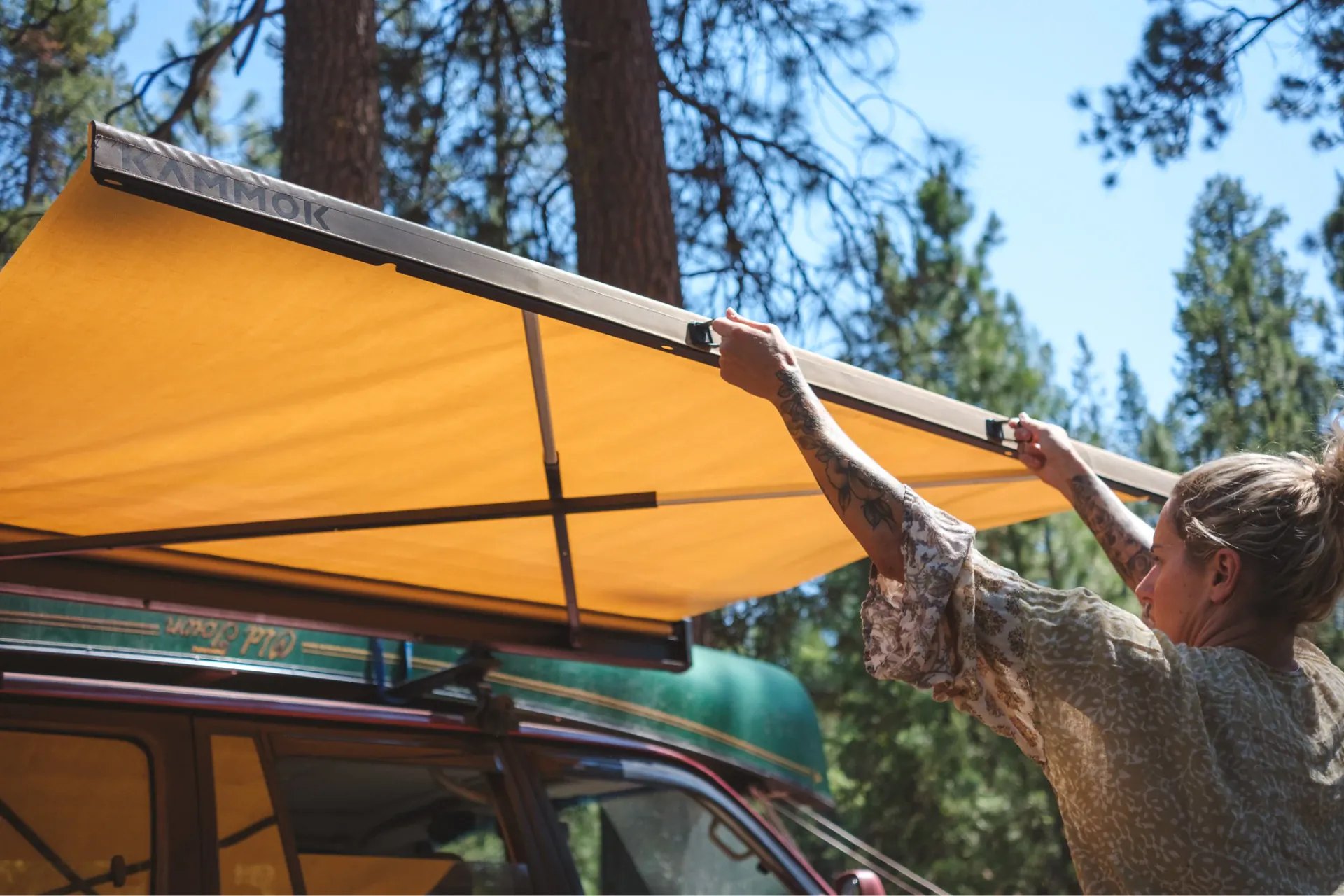 Kammok Crosswing Awning for Rivian R1T / R1S
