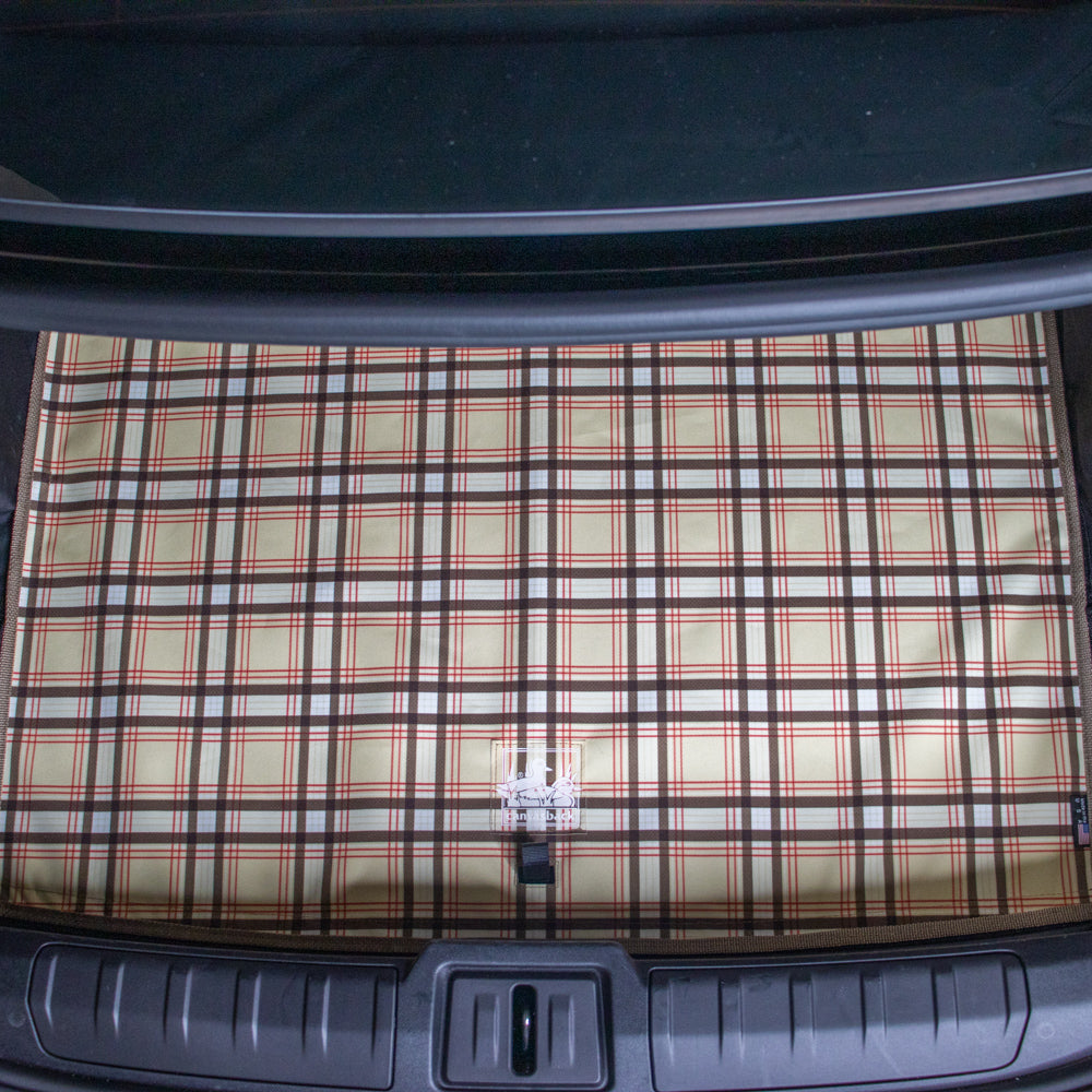 Rear Cargo and Back Seat Down Canvasback Liner and Surface Covers for 2020-Present Porsche Taycan