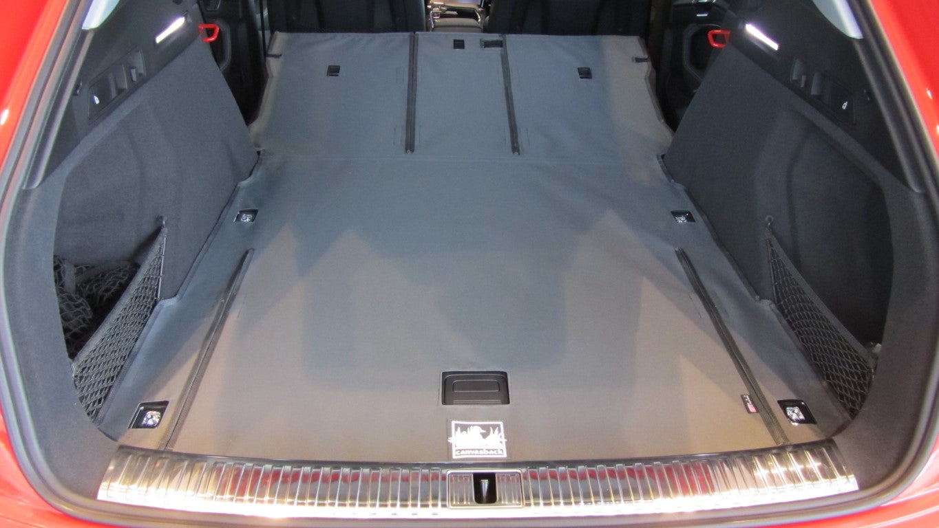 Rear Cargo and Back Seat Down Canvasback Liner and Surface Covers for Audi e-Tron Q8