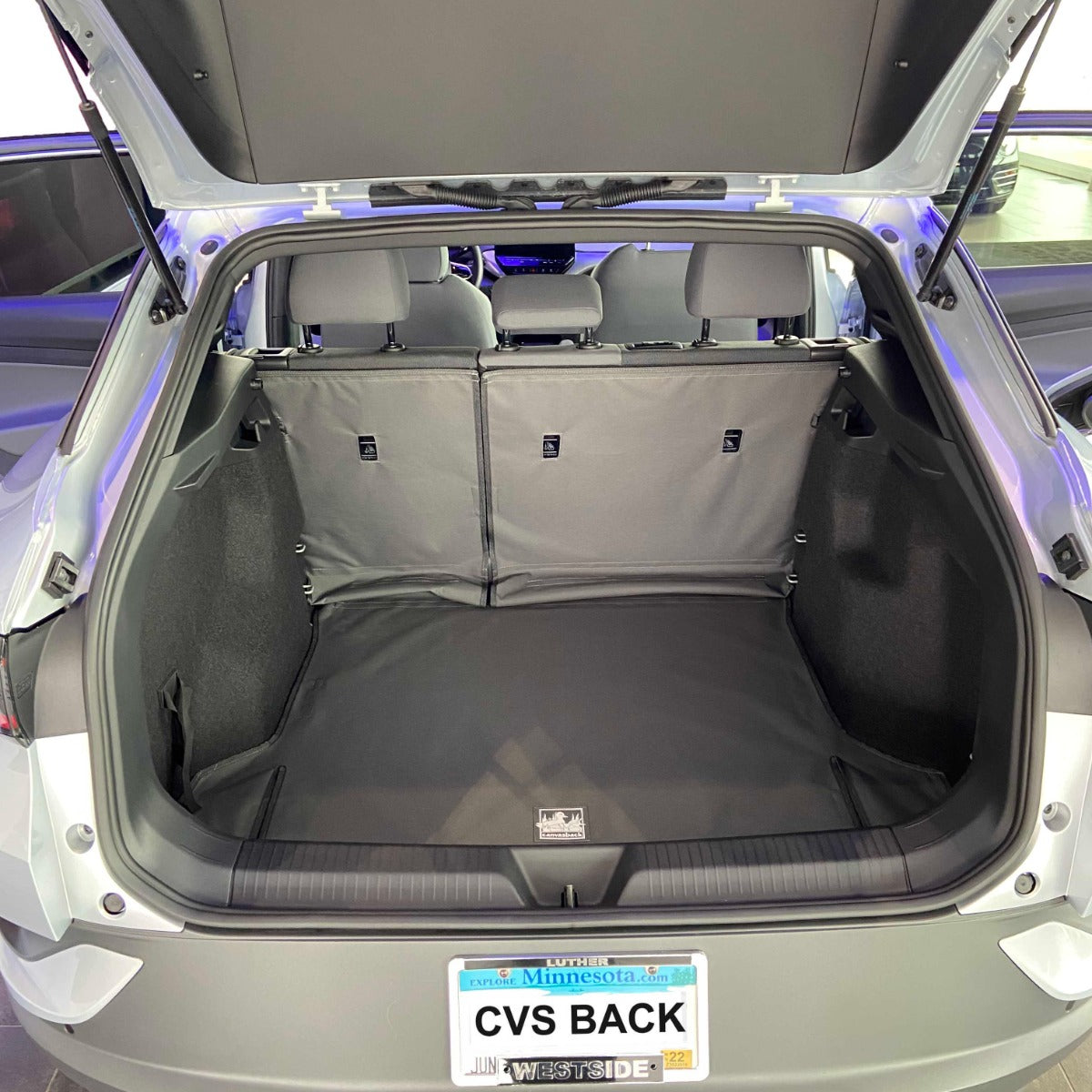Rear Cargo and Back Seat Down Canvasback Liner and Surface Covers for Volkswagen ID.4
