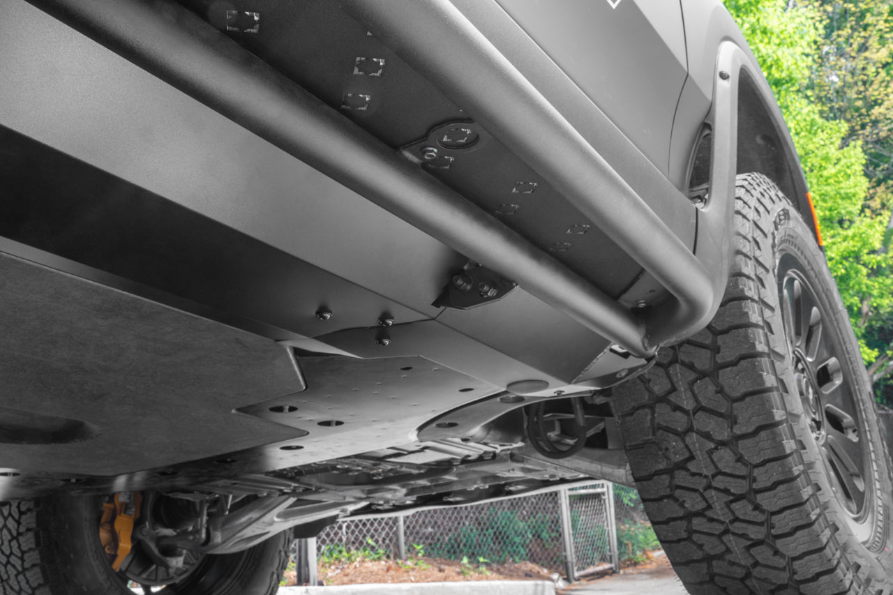 Team 1EV RMaxx Running Board "Bolt-on" Aero Cover Plates for Rivian R1T / R1S