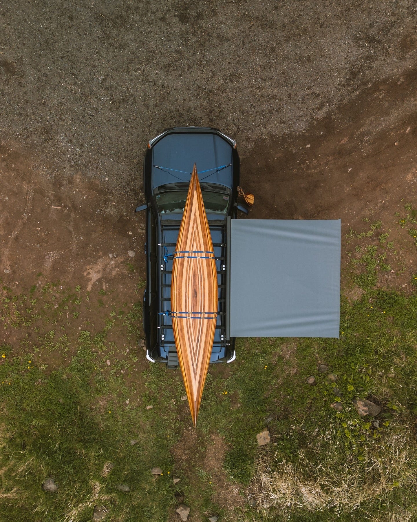 Kammok Crosswing Awning for Rivian R1T / R1S