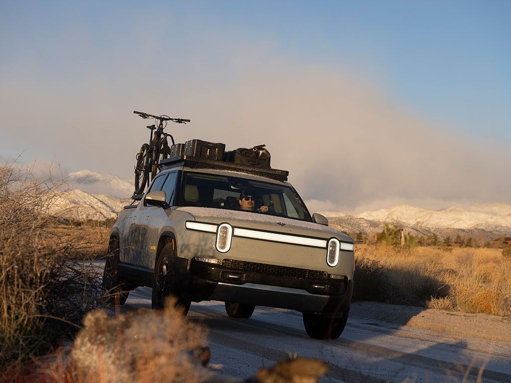 Front Runner Slimline II Roof Rack Platform Carrier for Rivian R1T / R1S