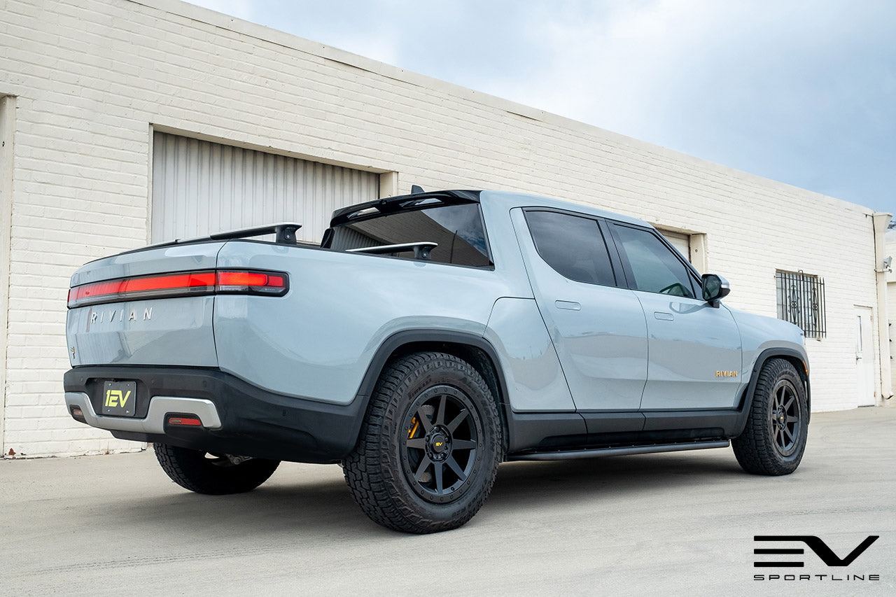 Team 1EV R800 Compass 8 Spoke 20" Flow Forged Wheel & Tire Package for Rivian R1T / R1S