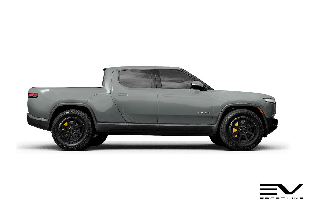 Team 1EV R800 Compass 8 Spoke 20" Flow Forged Wheel & Tire Package for Rivian R1T / R1S