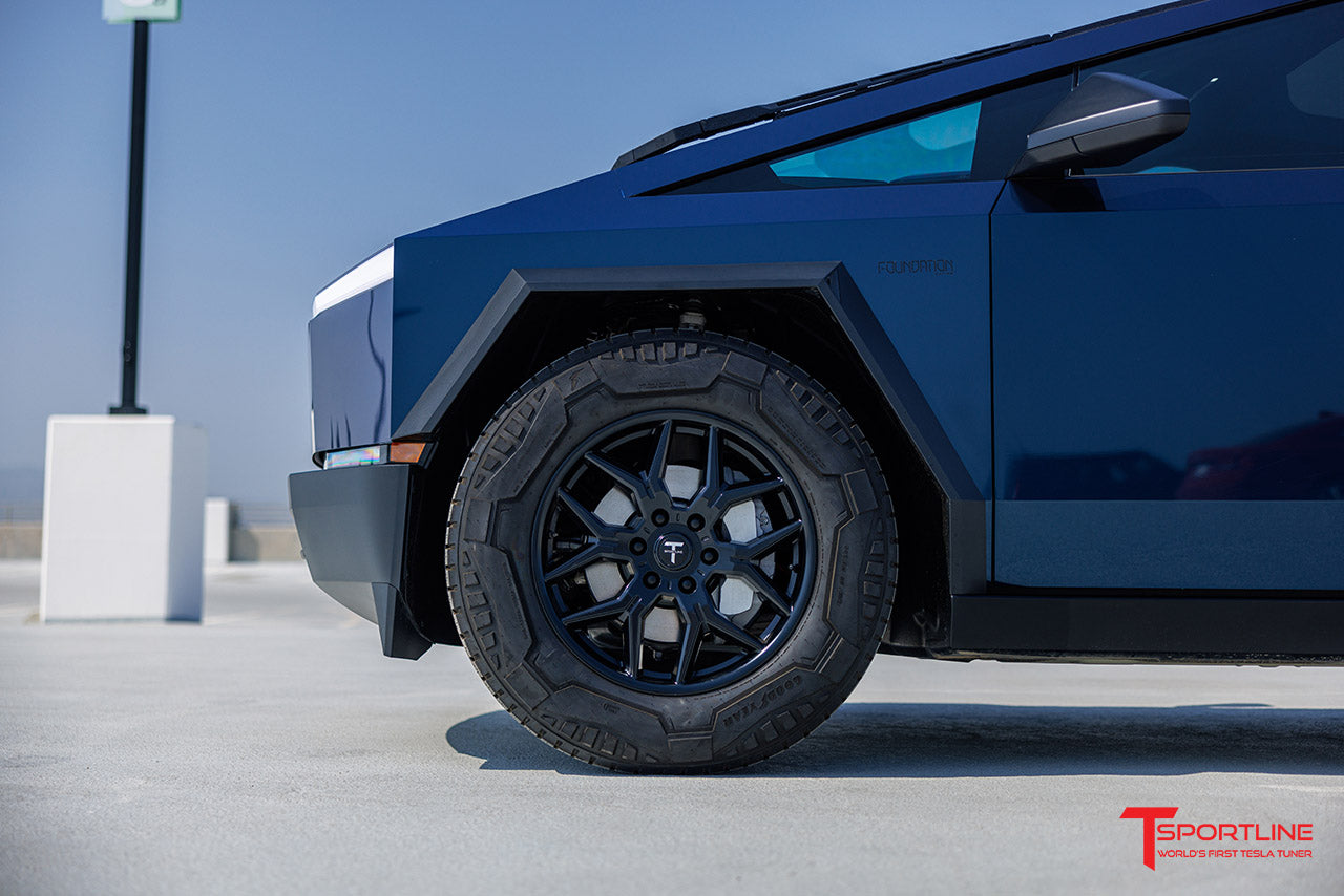 Tesla Cybertruck 20" T Sportline TCT AeroMaxx Wheel and Tire Package (Set of 4)