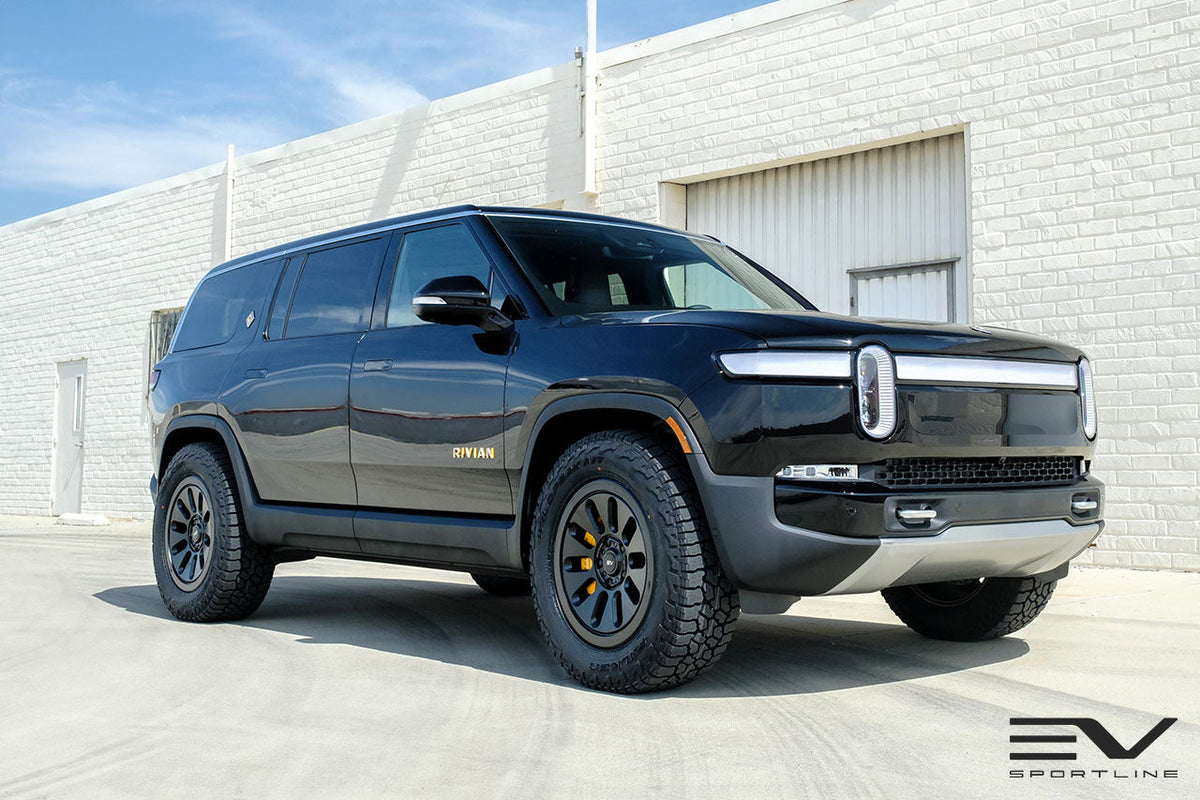 R1000 Adventure 10 Spoke 20&quot; Flow Forged Wheel &amp; Tire Package by Team 1EV for Rivian R1T / R1S Open Box Special!