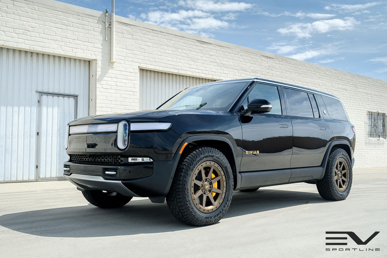 Team 1EV R800 Compass 8 Spoke 20" Flow Forged Wheels for Rivian R1T / R1S