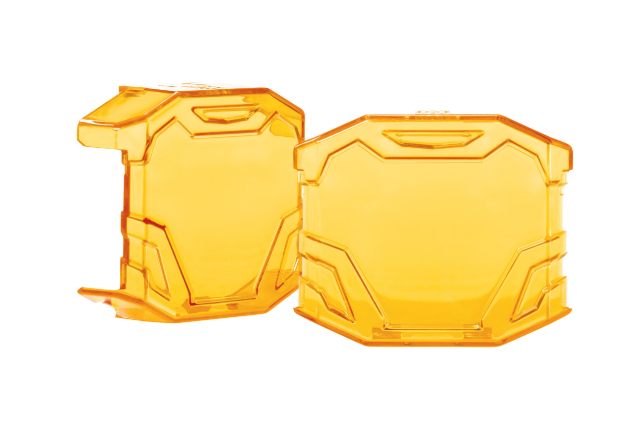 Morimoto 1Banger / 2Banger / 4Banger LED Pod Blackout / Yellow (Amber) Hard Covers (set of 2)
