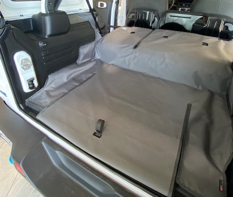 Rear Cargo and Back Seat Down Canvasback Liner and Surface Covers for 2024-Present Jeep Wrangler 4xe Hybrid