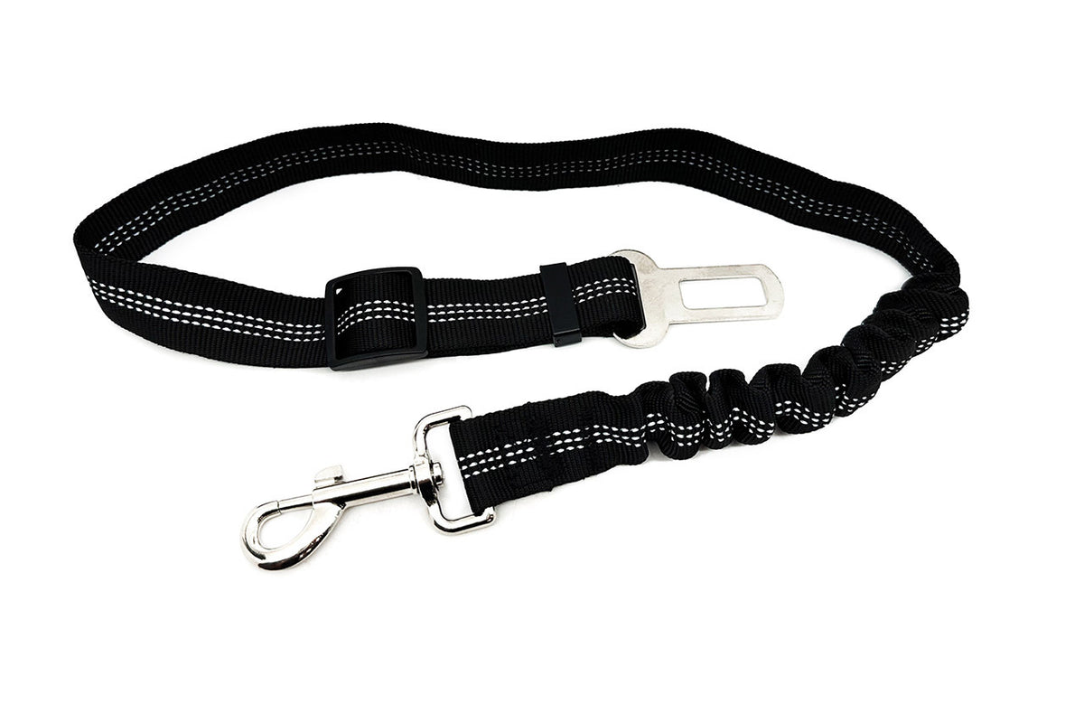 32&quot; Dog / Pet Adjustable Seat Belt Car Harness Leash with Anti-Shock Bungee for Rivian R1T / R1S