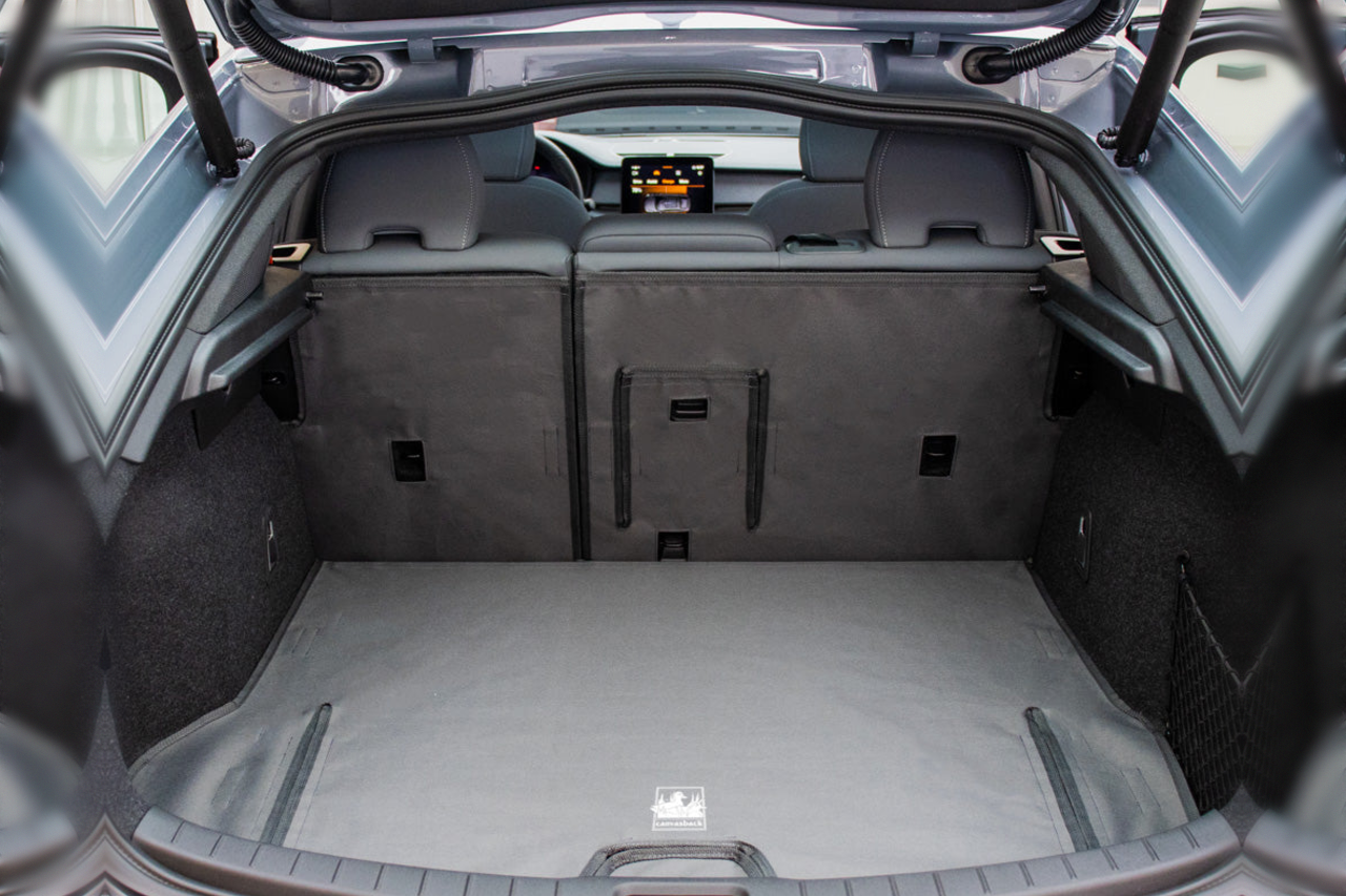 Rear Cargo and Back Seat Down Canvasback Liner and Surface Covers for Polestar 2