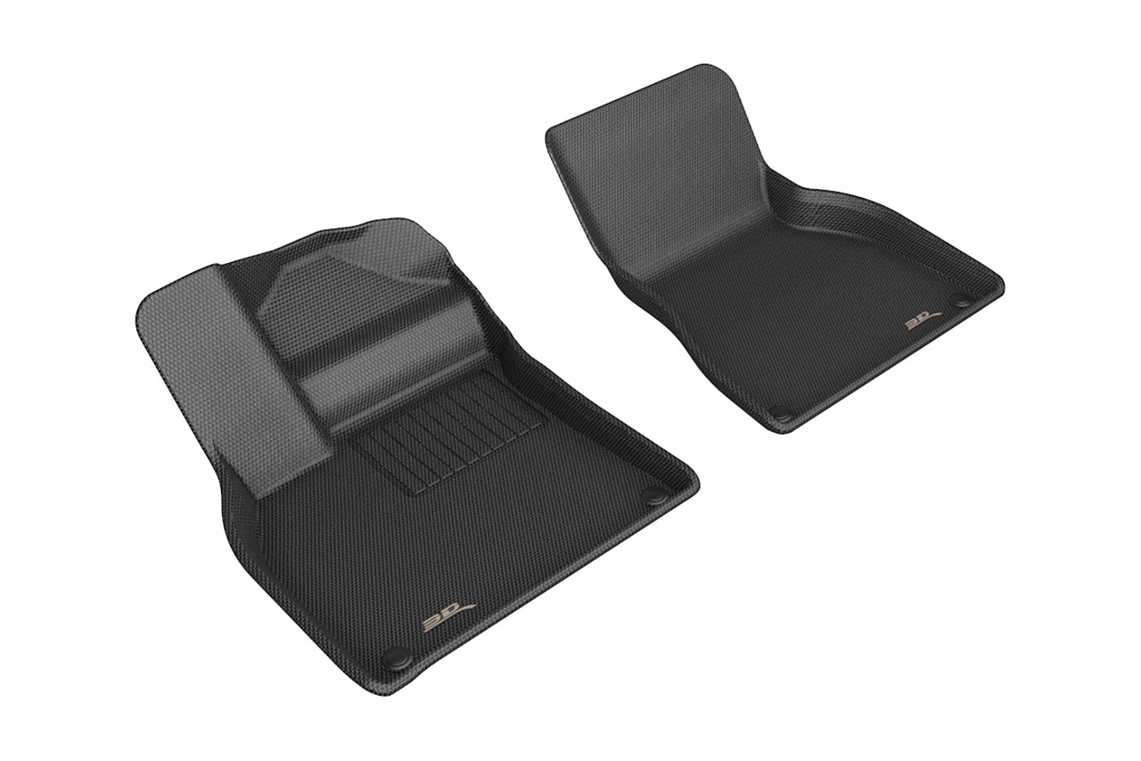 Porsche Macan Electric All Weather Custom Fit Floor Mats by 3D Kagu Maxspider