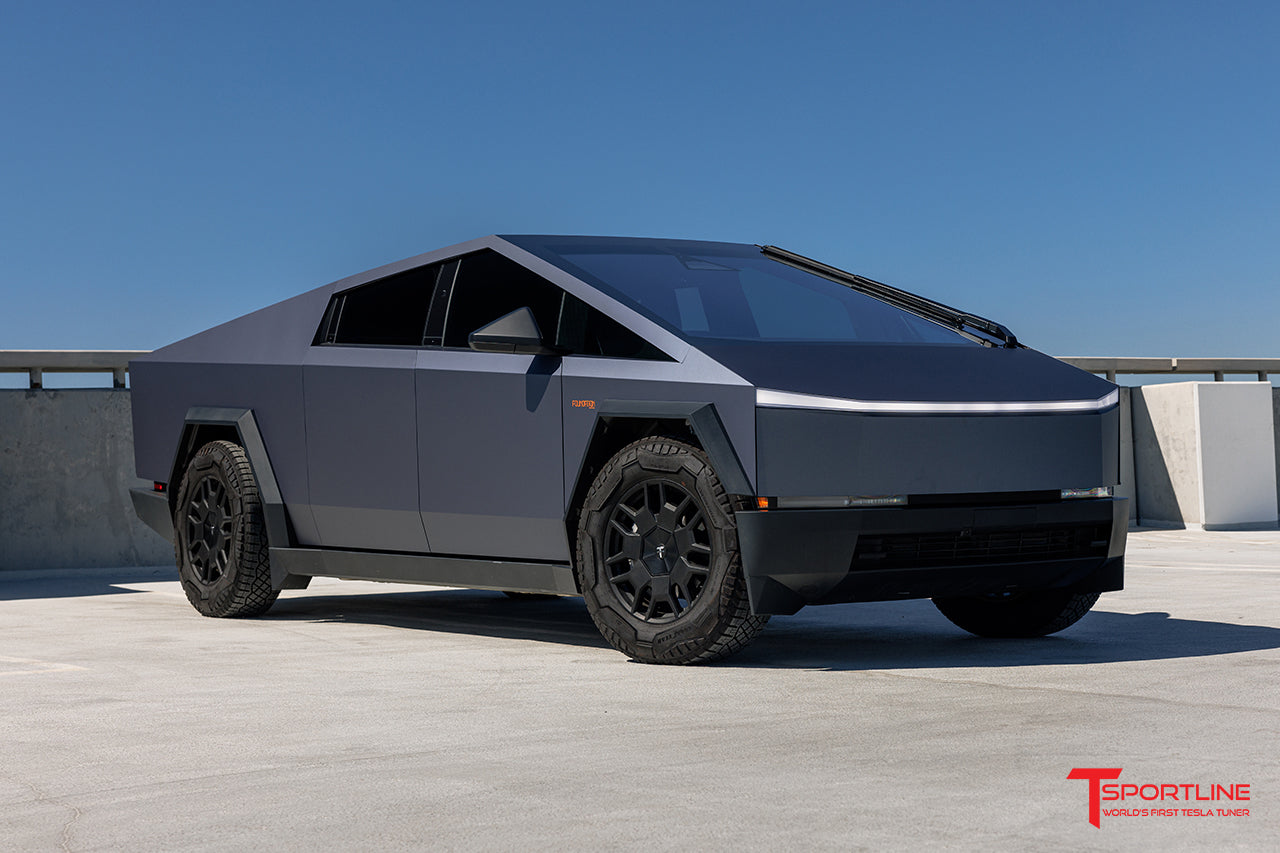 Tesla Cybertruck 7-Sided Hex Center Caps for Factory Wheels