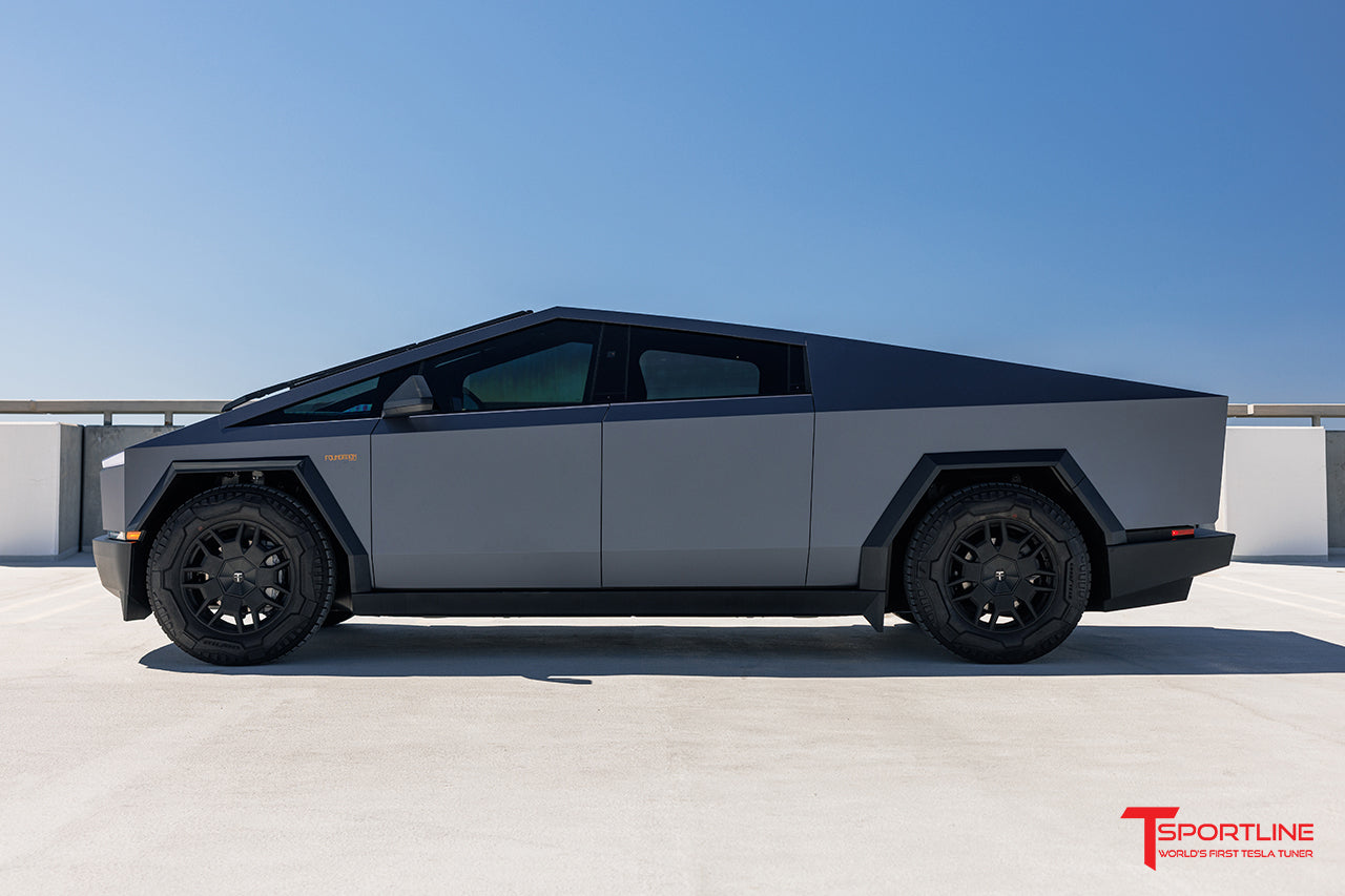 Tesla Cybertruck 7-Sided Hex Center Caps for Factory Wheels