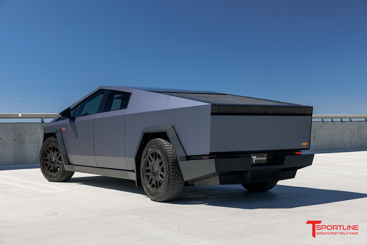 Tesla Cybertruck 7-Sided Hex Center Caps for Factory Wheels