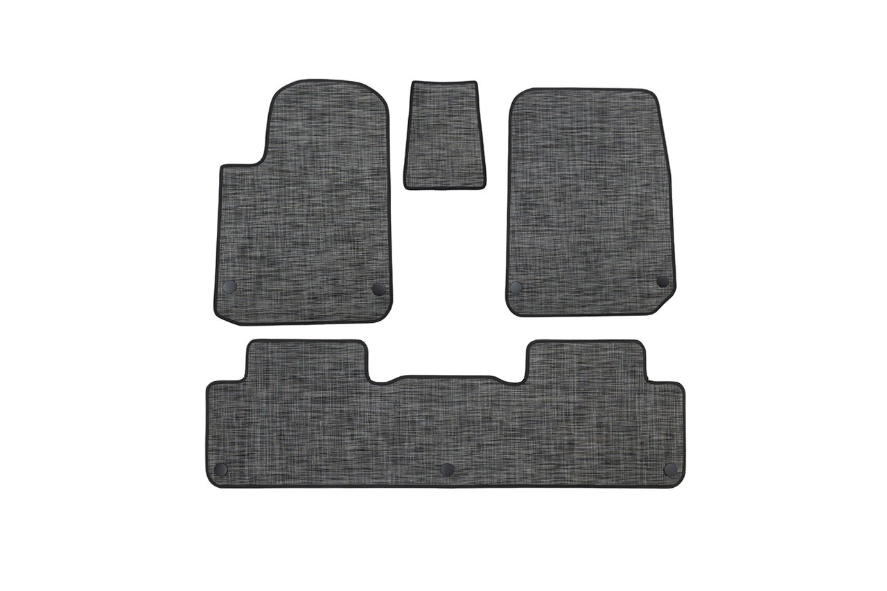 Chilewich Custom Color & Weave Floor Mat Sets for Rivian R1T / R1S