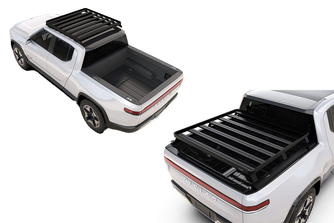 Front Runner Slimline II Load Bed Rack Platform Carrier for Rivian R1T Trucks