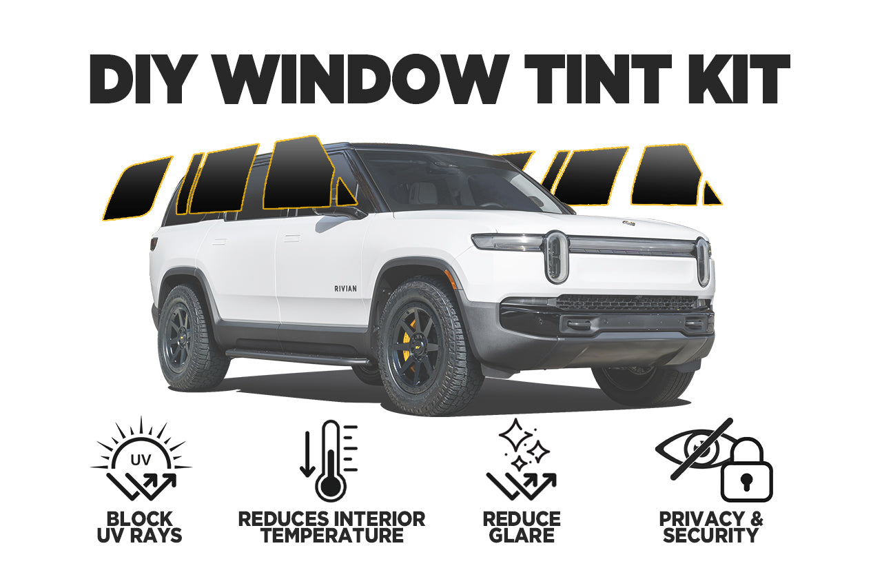Precision Cut DIY Window Tint Kit for Rivian R1T / R1S