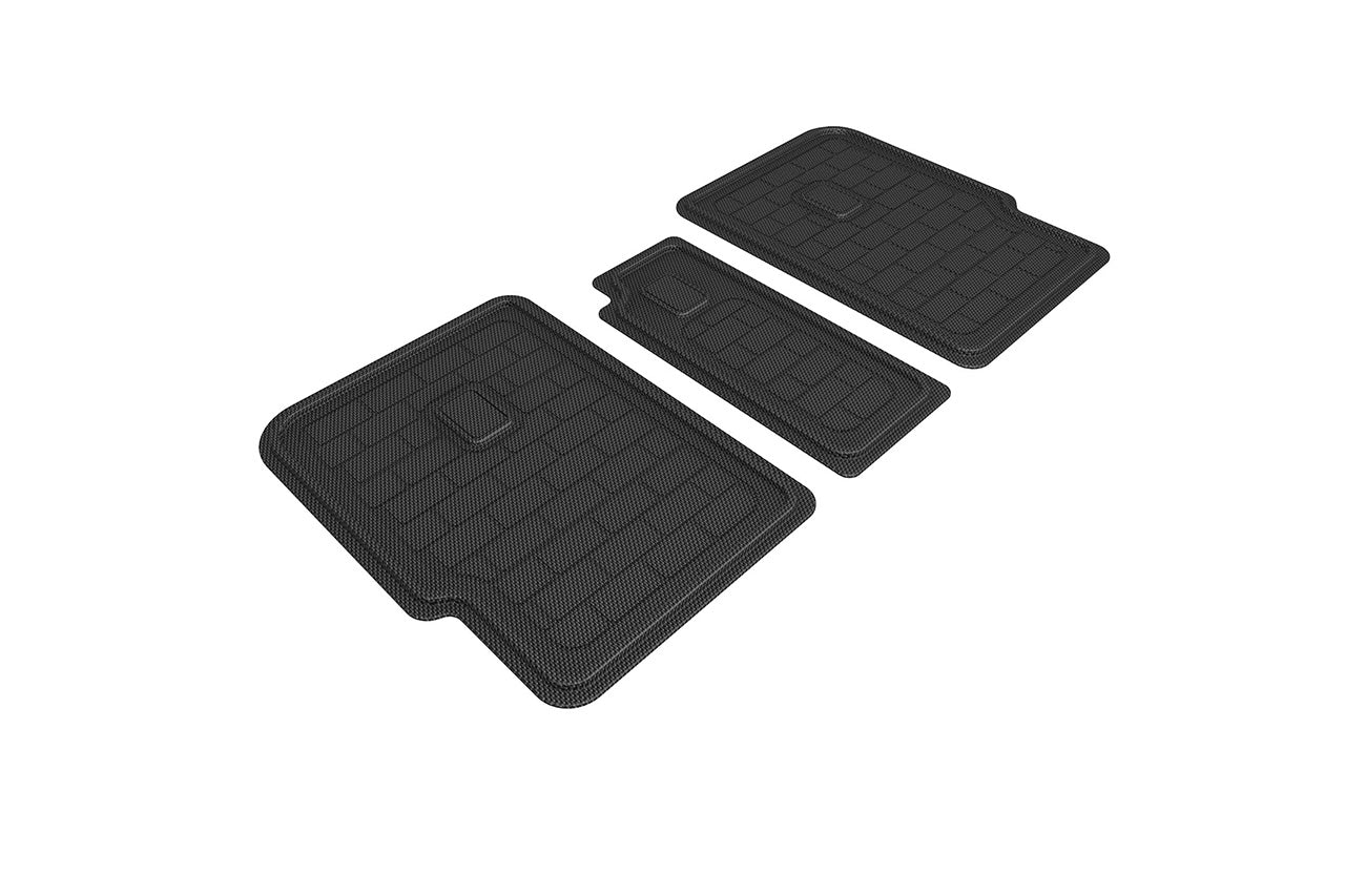 All-Weather Floor & Frunk Mats by 3D MAXpider KAGU Series Custom Fit for Rivian R1T / R1S