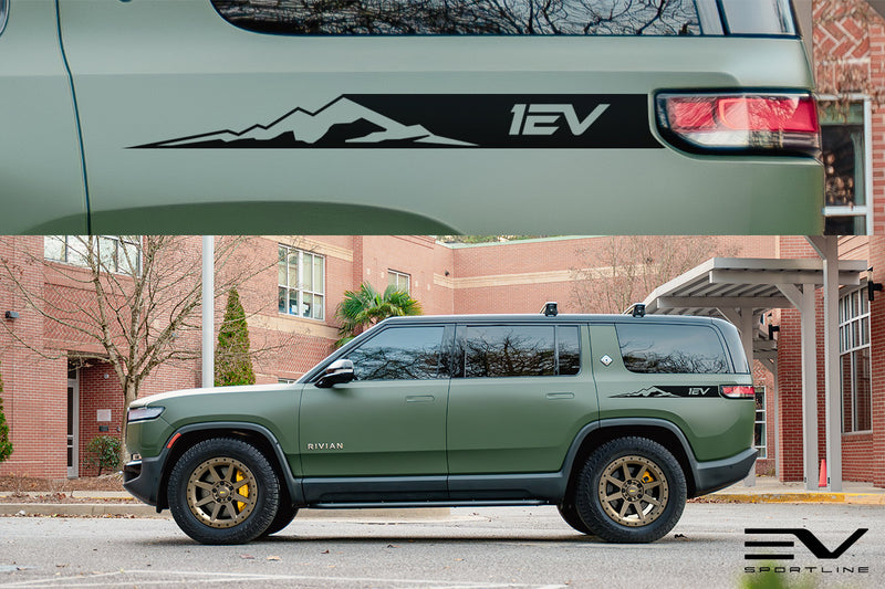 Overland Adventure Bed Side Sport Appearance Graphics Stripe Package f ...