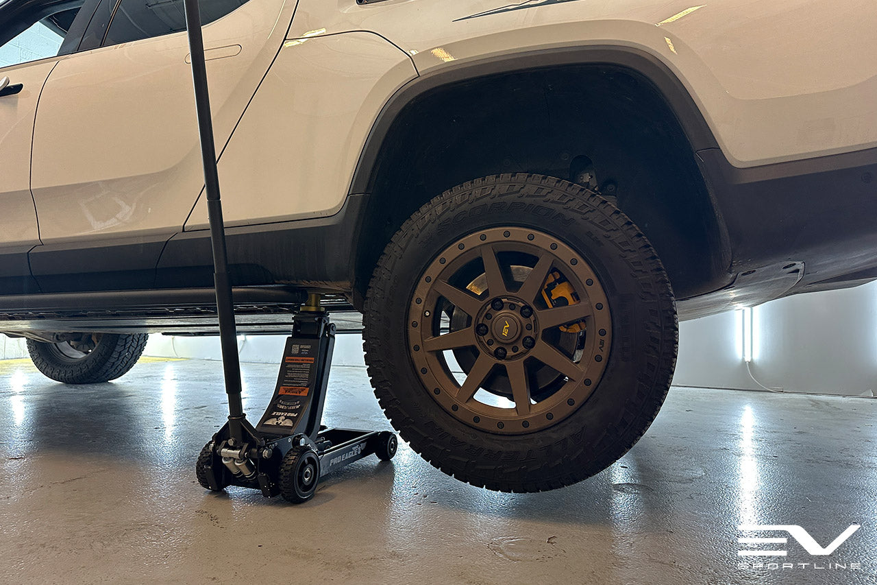 Pro Eagle Big Wheel Off Road & Shop Floor Jack for Rivian R1S / R1T