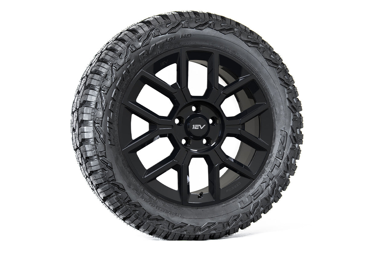 Team 1EV R600 22" Forged Wheel & Tire Package for Rivian R1T / R1S