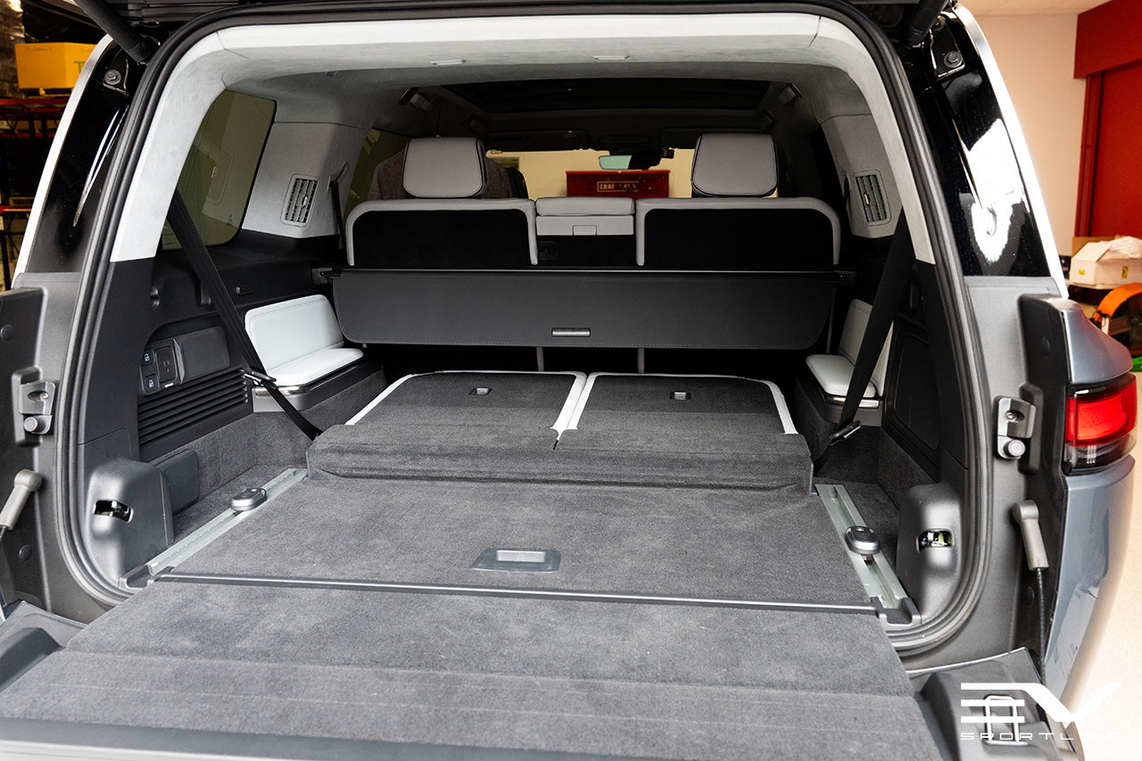 Team 1EV Retractable Privacy Rear Cargo Area Cover for Rivian R1S