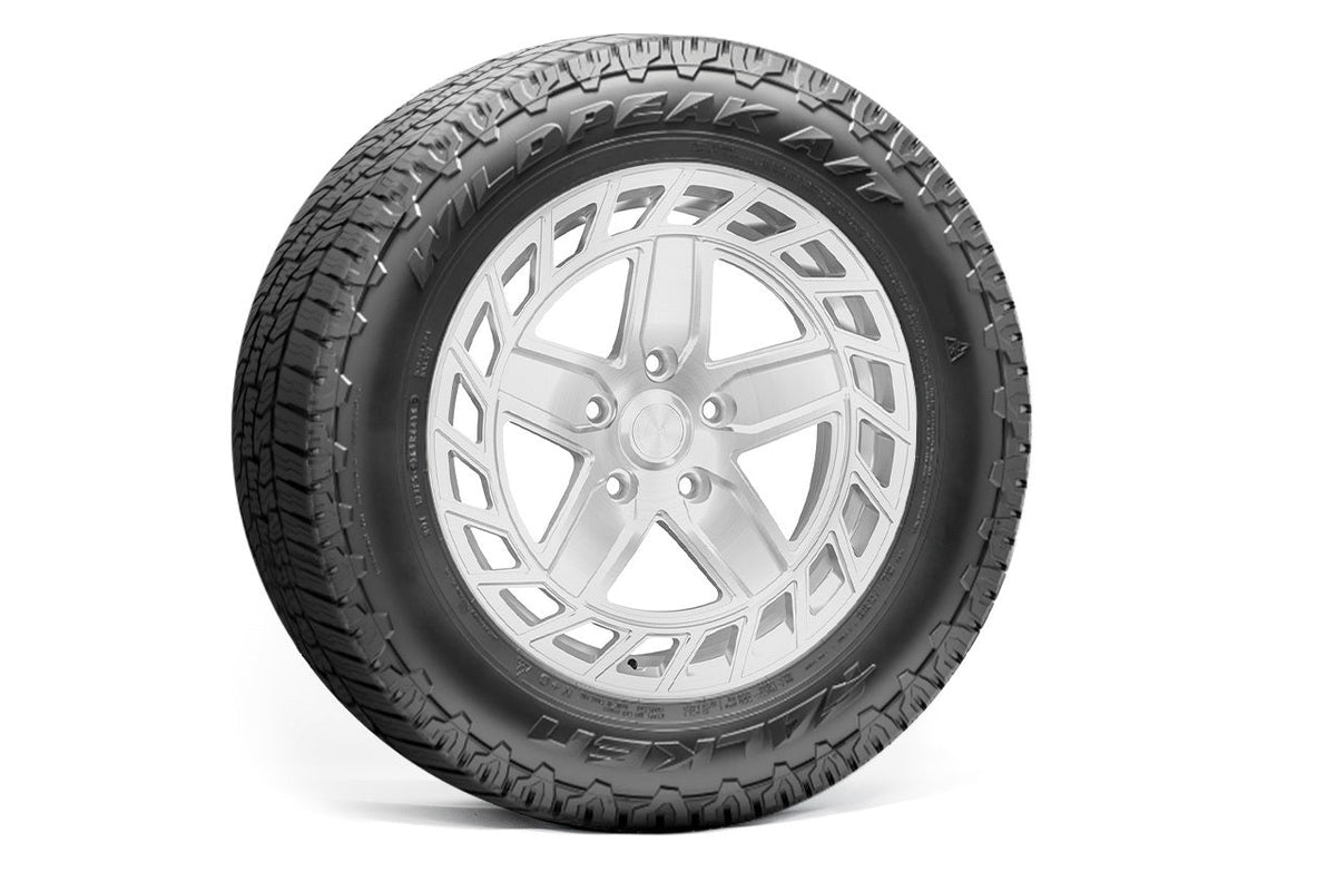 Rivian R1T / R1S R500 Directional Aero 22&quot; Precision Forged Wheel &amp; Tire Package by Team 1EV
