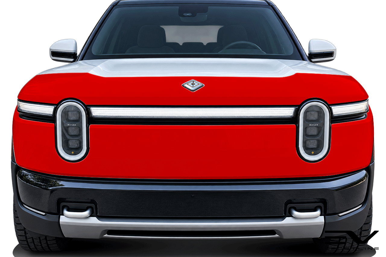 Front Fascia / Hood DIY Paint Protection Film (PPF) Frontal Kit for Rivian R2