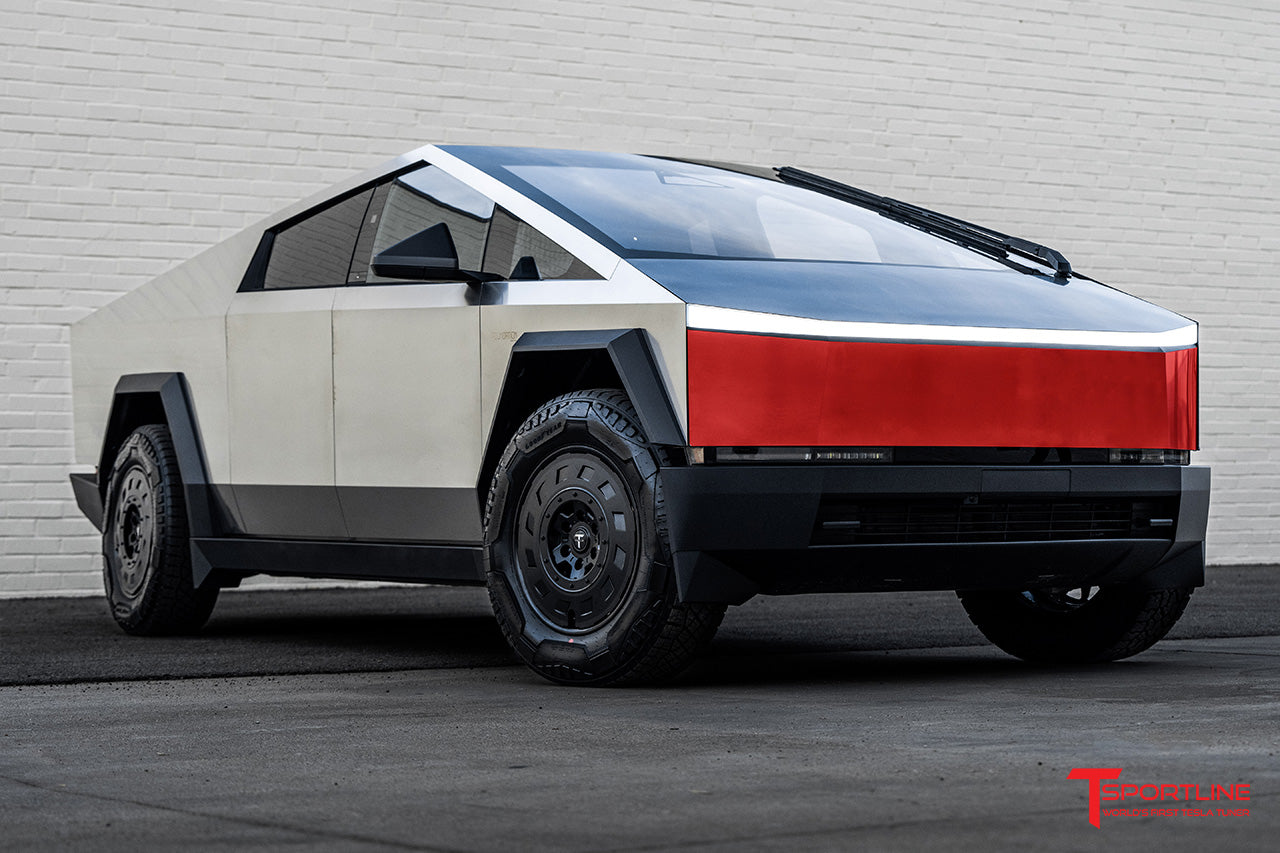 T Sportline DIY Partial PPF Kits for Tesla Cybertruck Frunk Hood and Lights