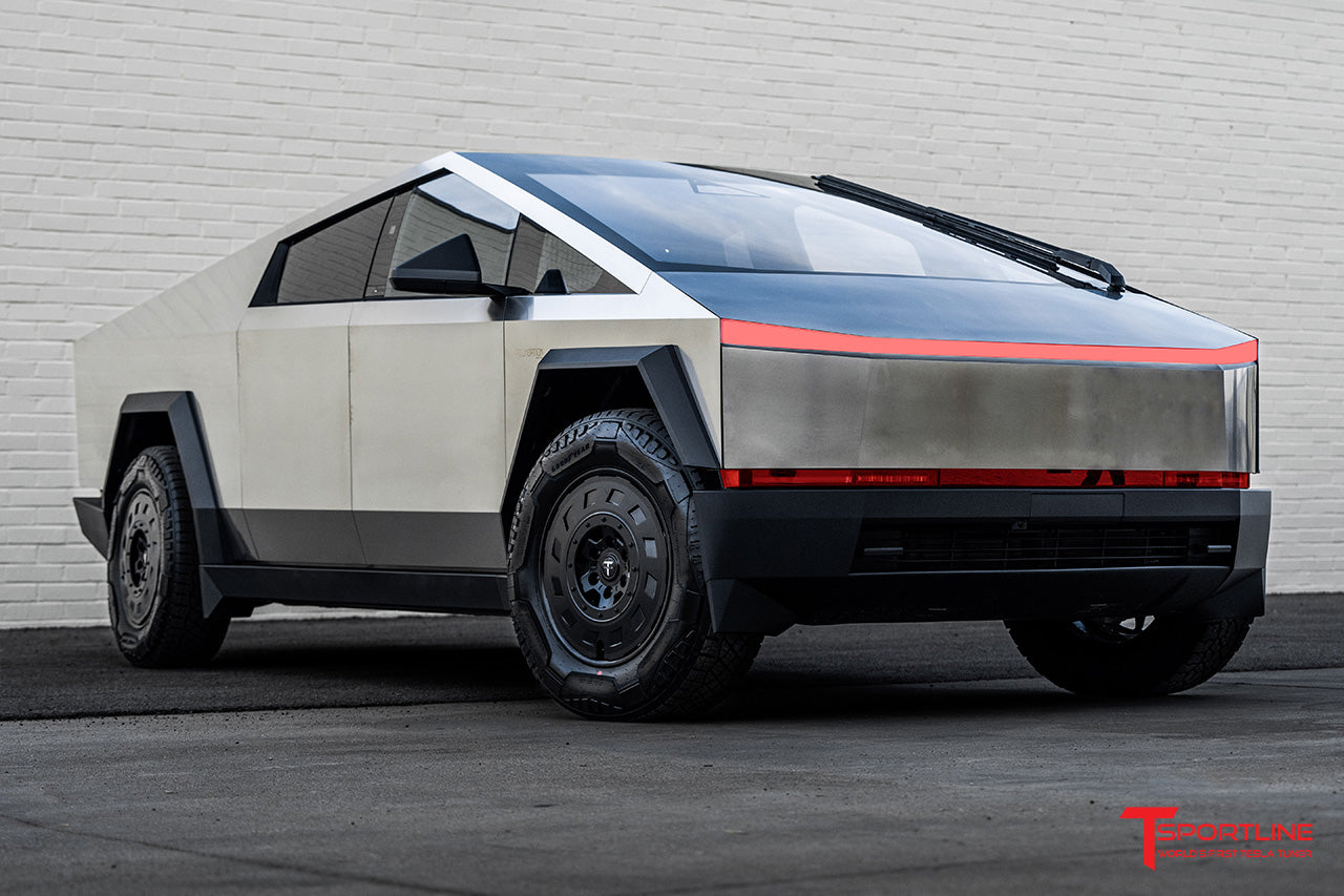 T Sportline DIY Partial PPF Kits for Tesla Cybertruck Frunk Hood and Lights