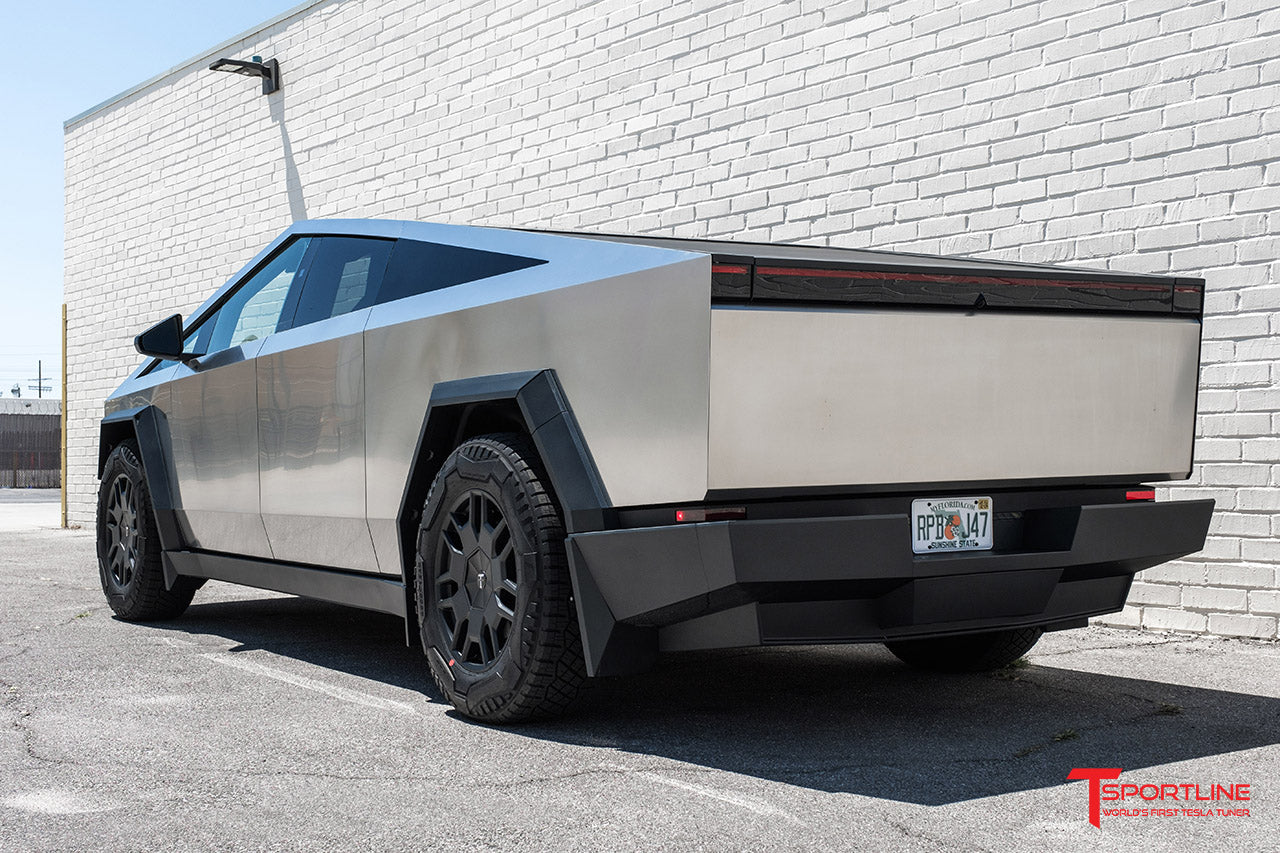 Tesla Cybertruck 7-Sided Hex Center Caps for Factory Wheels