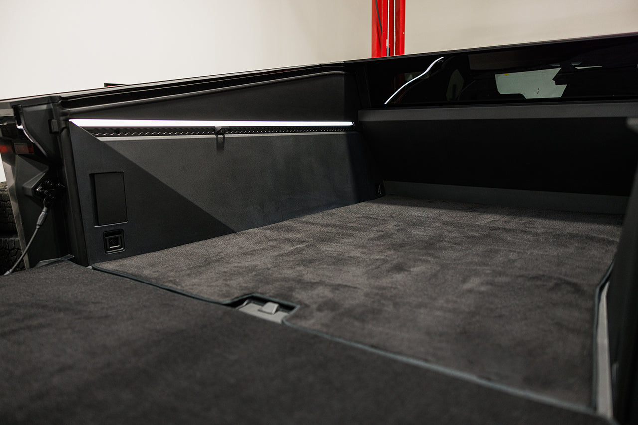 Tesla Cybertruck Carpet Bed Lining & Tailgate Cover Mats