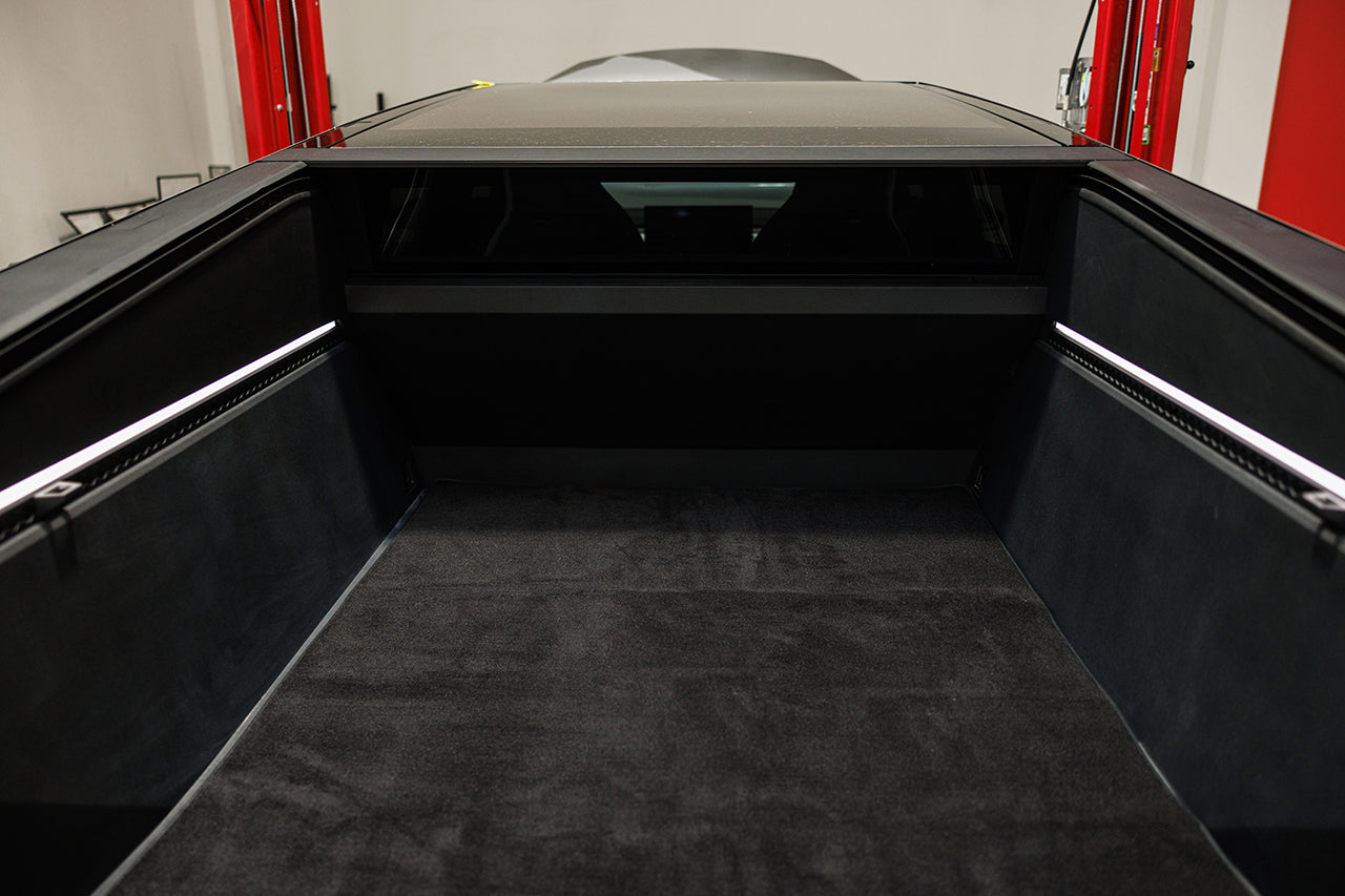 Tesla Cybertruck Carpet Bed Lining & Tailgate Cover Mats