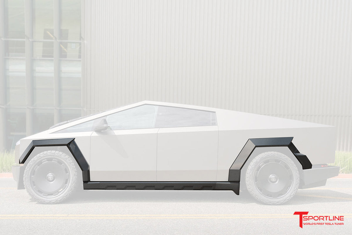 Tesla Cybertruck Carbon Fiber Wide Body Package by T Sportline