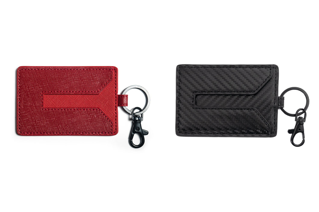 Tesla Model S 3 X Y Cybertruck Color Matched Leather Key