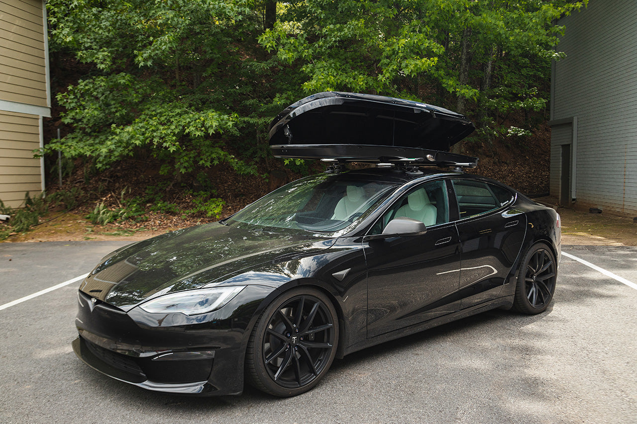 Yakima GrandTour Lo Premium High Gloss Low Profile Roof Top Cargo Box