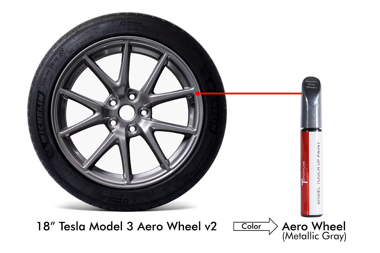 T Sportline Tesla Wheel Touch Up Paint