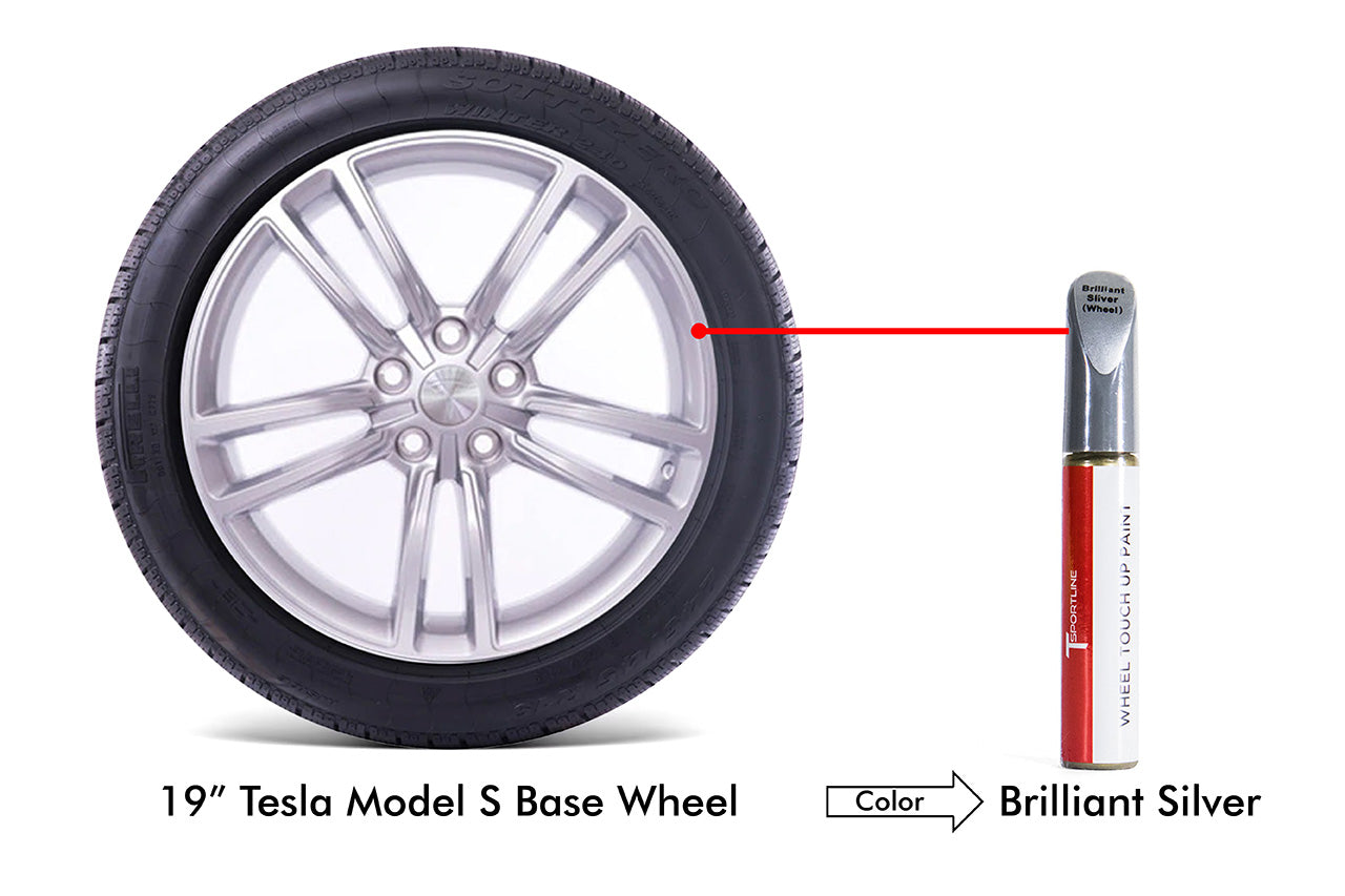 T Sportline Tesla Wheel Touch Up Paint