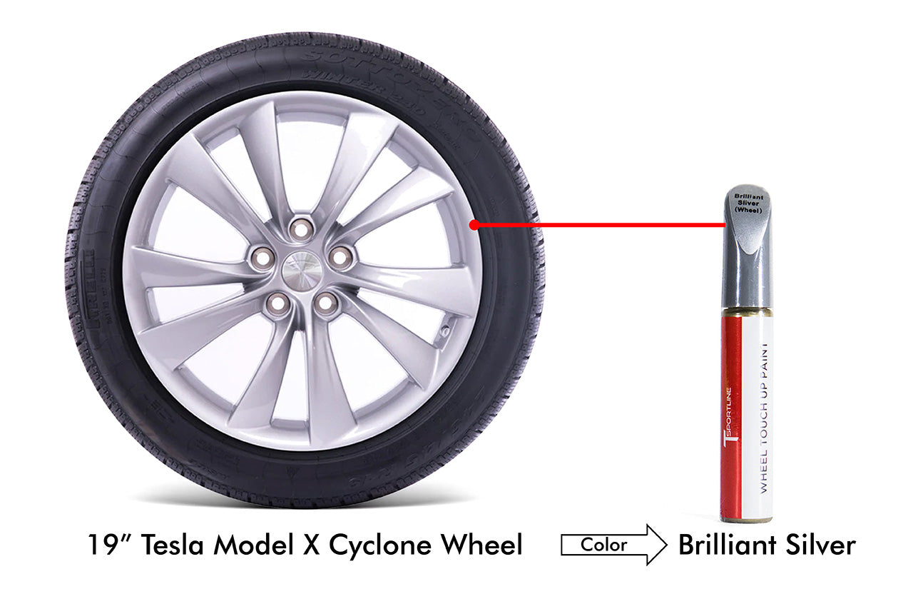 T Sportline Tesla Wheel Touch Up Paint