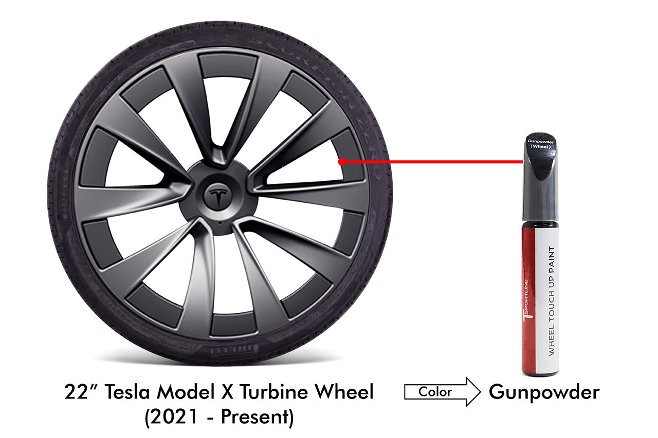 T Sportline Tesla Wheel Touch Up Paint