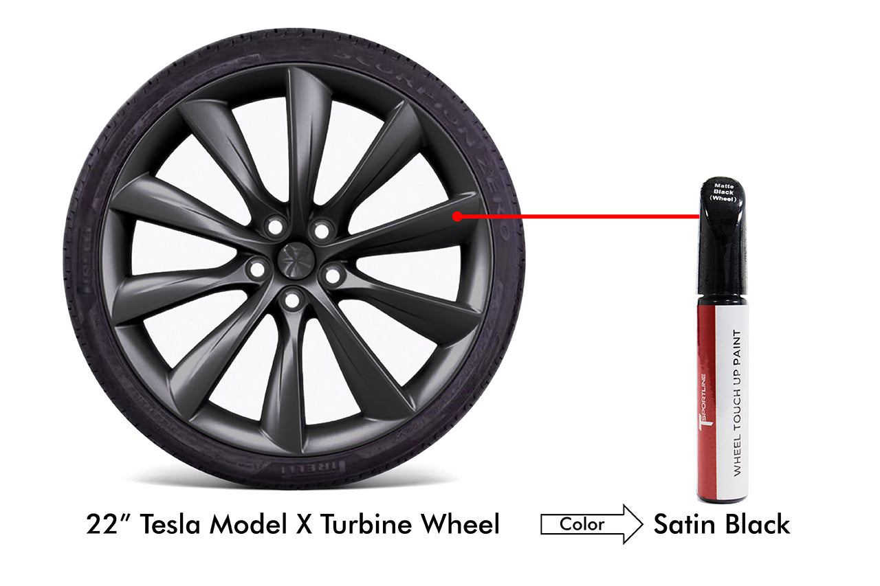 T Sportline Tesla Wheel Touch Up Paint