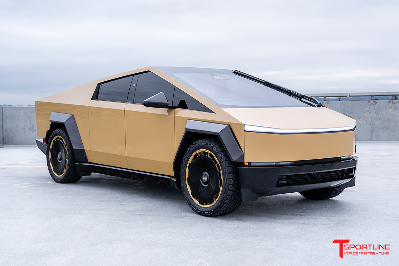 Tesla Cybertruck Carbon Fiber Wide Body Package by T Sportline