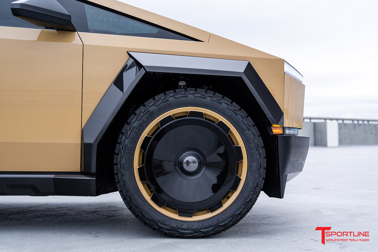 Tesla Cybertruck Carbon Fiber Wide Body Package by T Sportline
