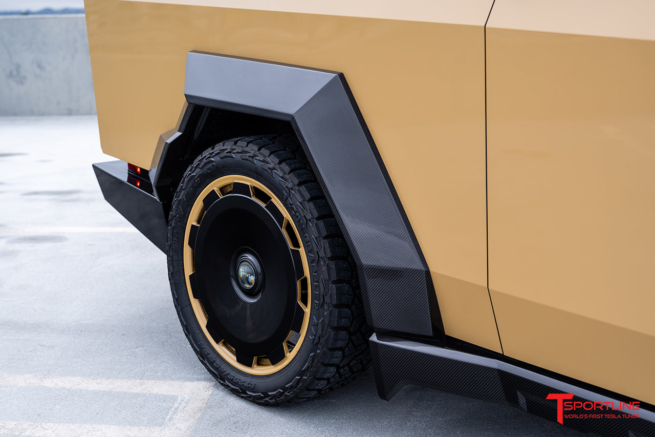 Tesla Cybertruck Carbon Fiber Wide Body Package by T Sportline