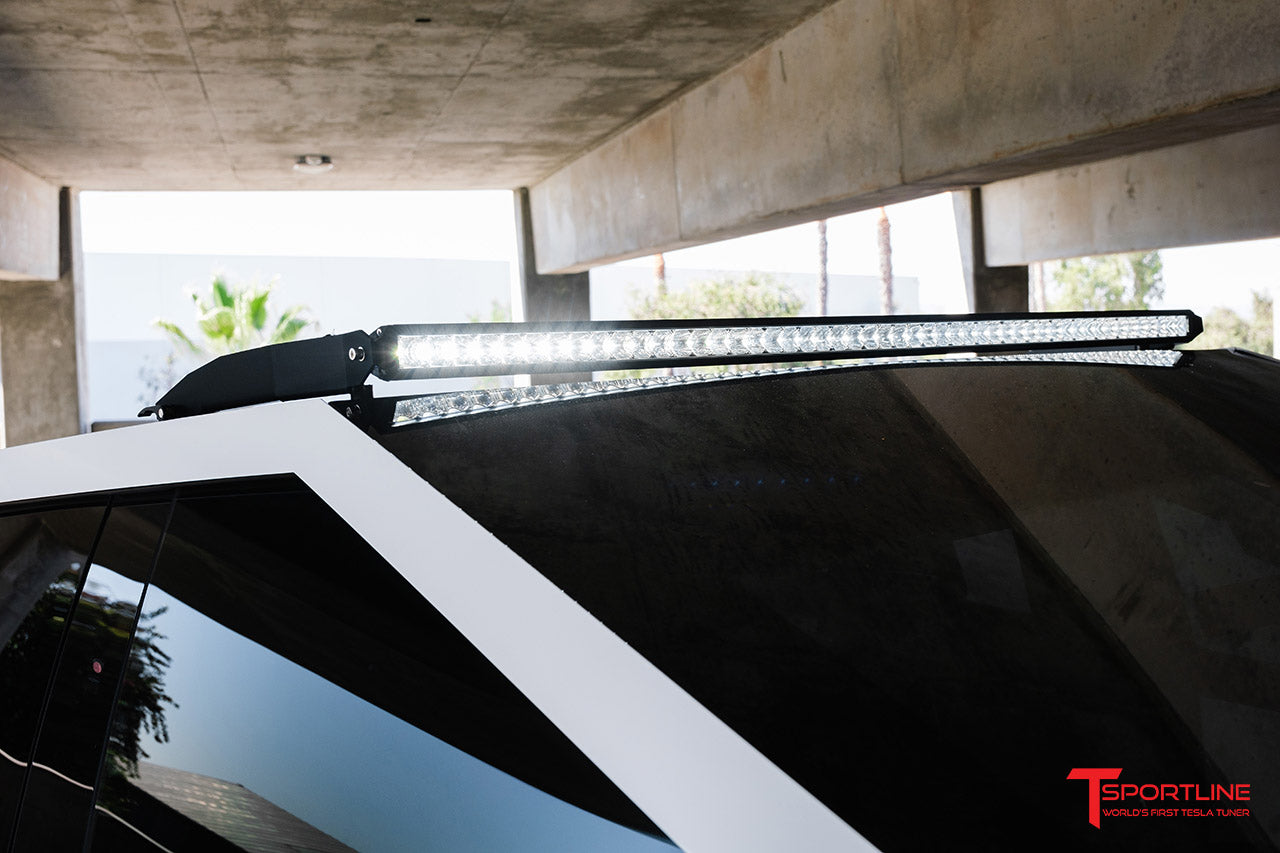 T Sportline 50" LED Lightbar with Roof Top Quick Disconnect Kit for Tesla Cybertruck