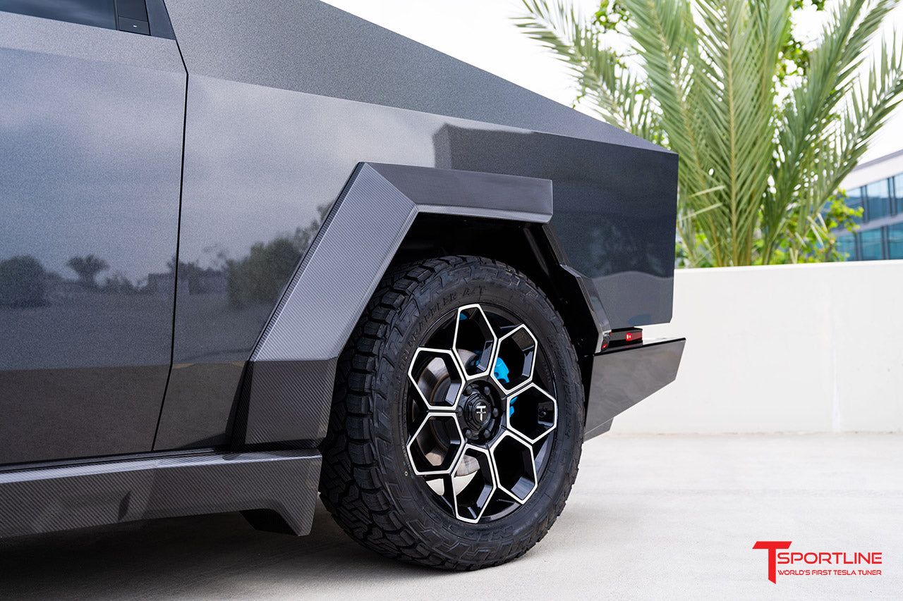 Tesla Cybertruck Carbon Fiber Wide Body Package by T Sportline