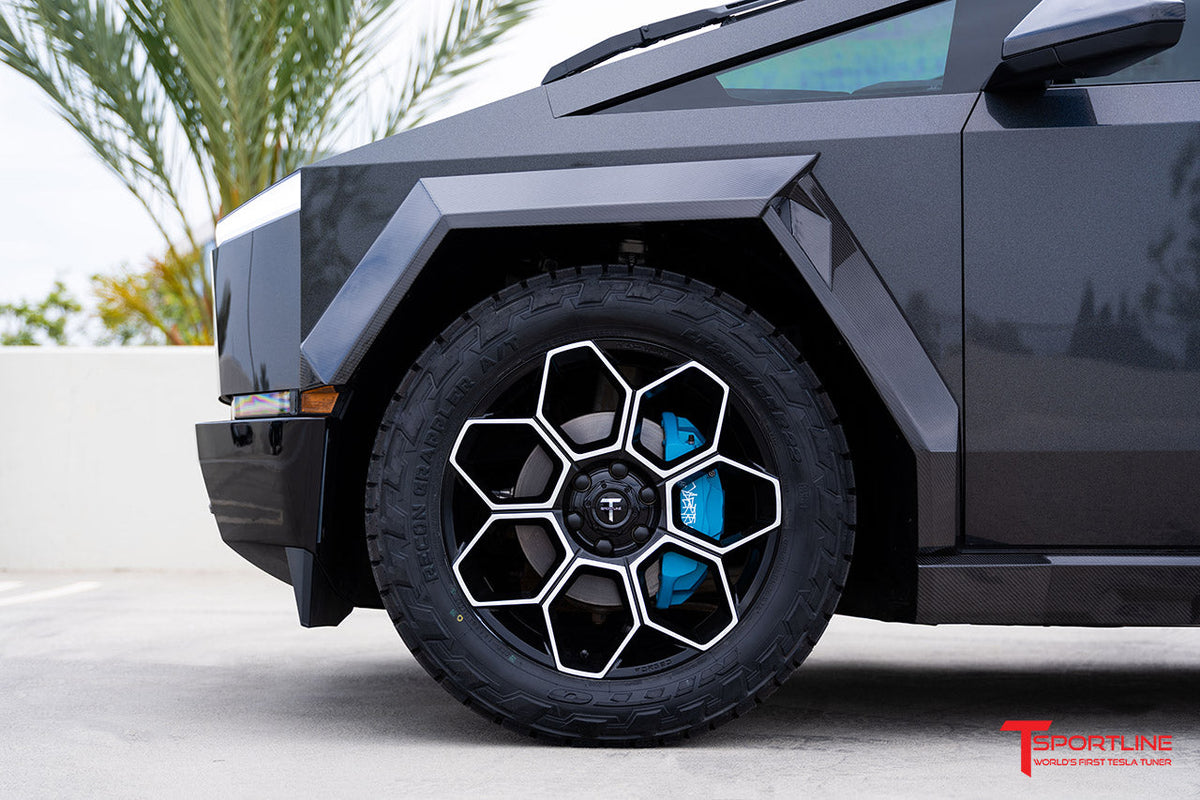 Tesla Cybertruck Carbon Fiber Wide Body Package by T Sportline